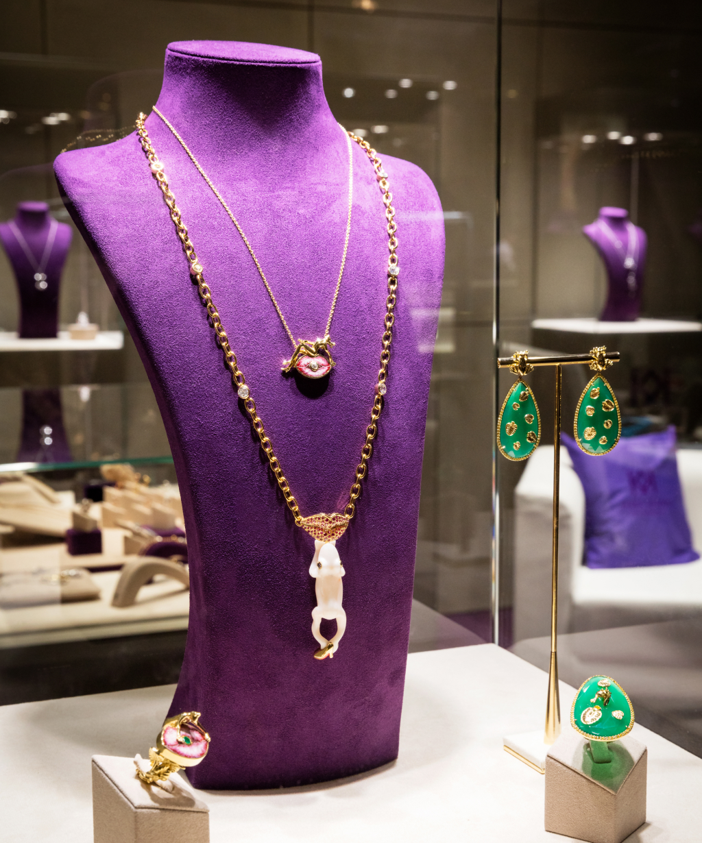 Let your jewellery speak for you—boldly, elegantly, unmistakably. Each Maria Kovadi creation is a statement, a story, a reflection of your essence. Express yourself, send bejewelled messages to the world, and embrace the power of individuality with pieces as extraordinary as you.