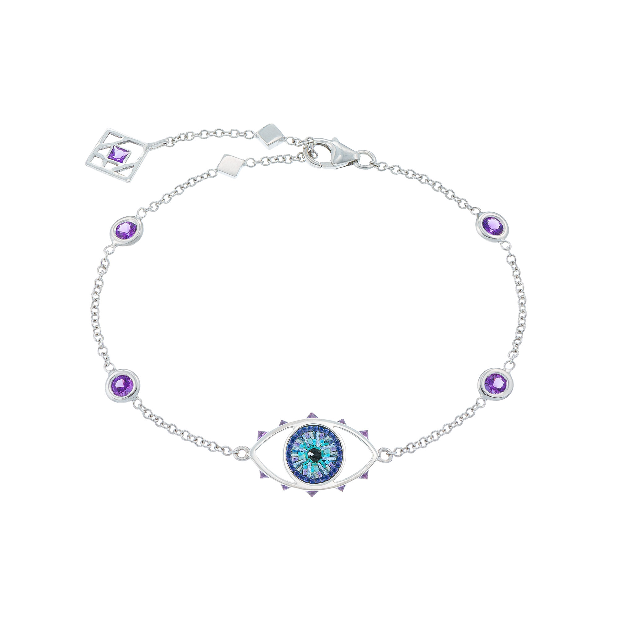 Look At Me bracelet in white gold