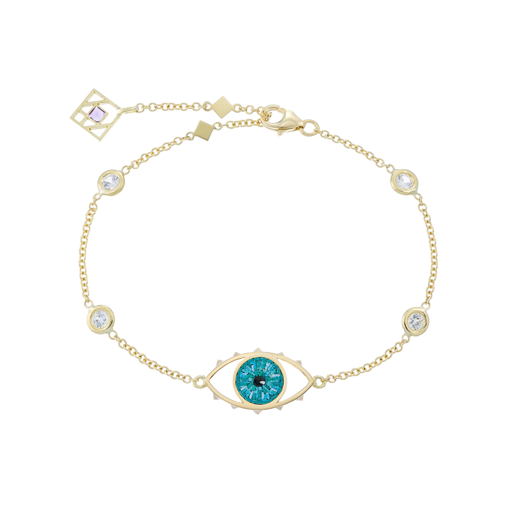 Look At Me bracelet in yellow gold